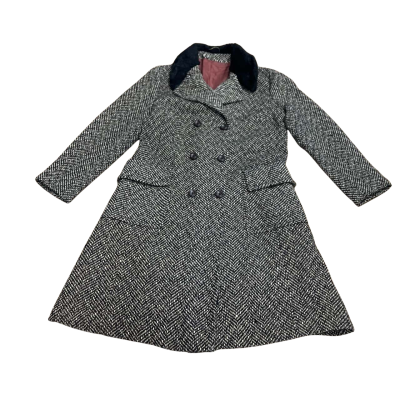 Vintage Devonshire Lady Tweed Coat  Size 16 