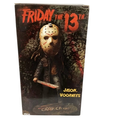 NECA Jason Voorhees Friday the 13th Extreme Bobble HeadKnockers Handpainted RARE