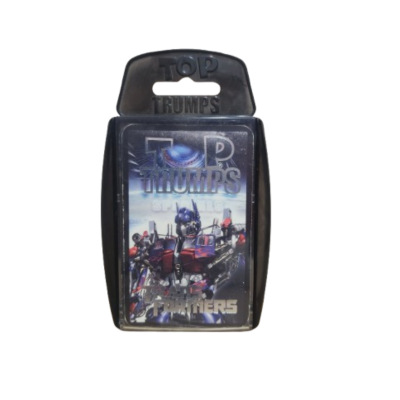 Top Trumps Transformers Cards