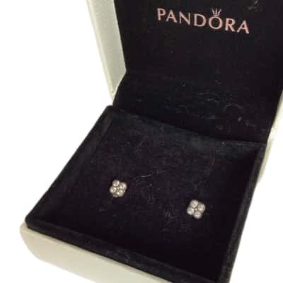 Pandora Womens Earrings Sterling Silver 