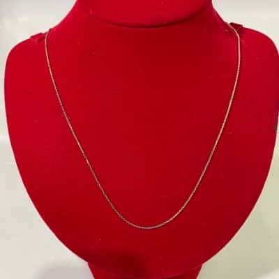  925 Marked Long Womens Necklace 