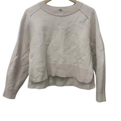 Witchery Womens  Size XXL Cropped Jumper Cream 