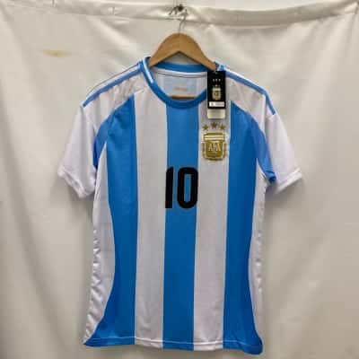 AFA Mens Tee Size L Blue / White 