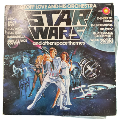 Geoff Love & His Orchestra Star Wars and Other Space Themes Vinyl Record LP