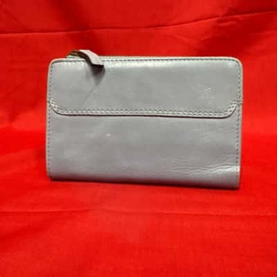  Womens Evity Soft Blue Leather Wallet 