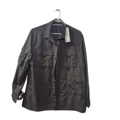 Neovision Men's Size XL Long Sleeve Trail Shirt in Khaki 