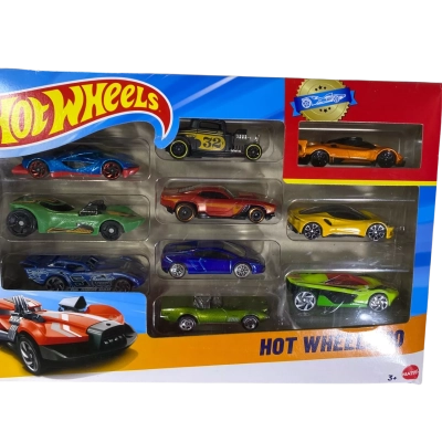Hot Wheels 10-car set 