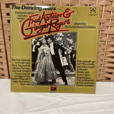 Vintage Fred Astaire Ginger Rogers The Dancing Years Soundtrack Vinyl Record Album Collectable The Sunset Dance Orchestra