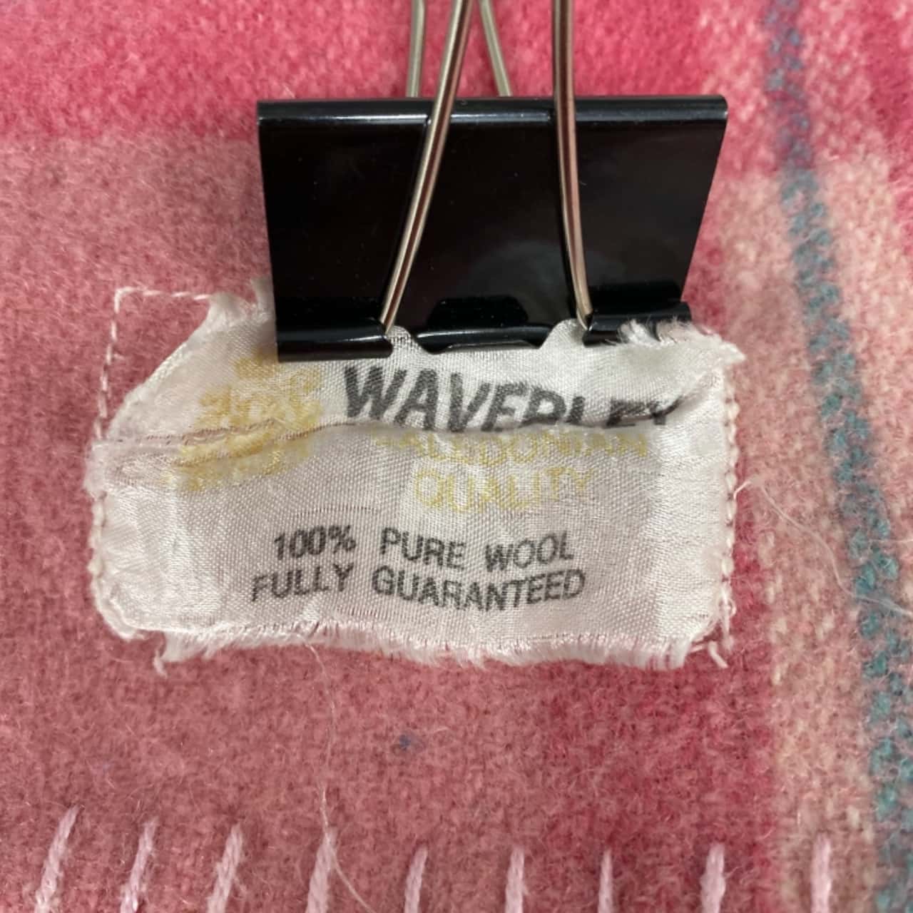 Waverley 100 Pure Wool Blanket Pink Single(s)