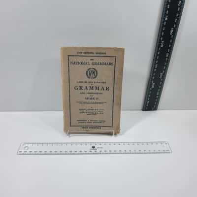 Lessons and Exercises in Grammar And Composition For Grade 4 Vintage Australian School Text Book 1944