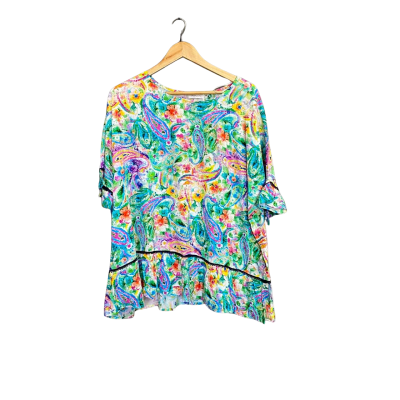 Avalon Multicoloured Paisley top Women's size M