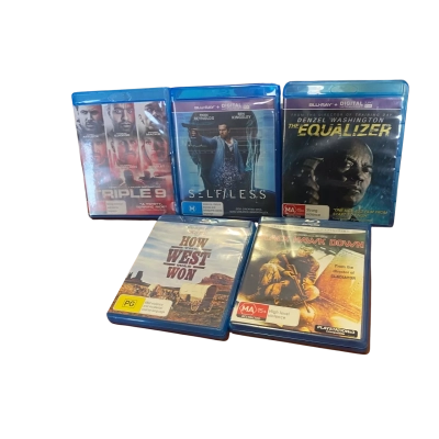 Blue Ray bundle x5 