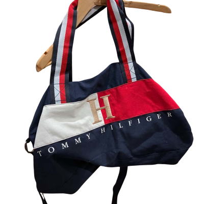 Tommy Hilfiger Mens Duffle/Gym Bag Navy Blue