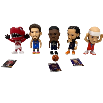 5 x Zuru 5 Surprise NBA Ballers Series 2 Characters