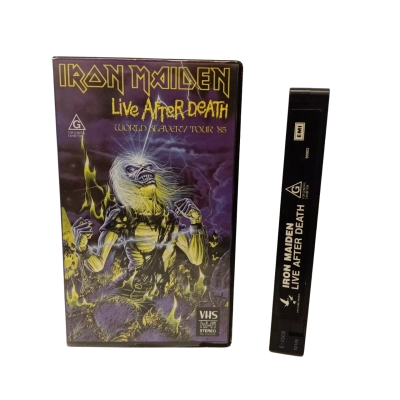 Iron Maiden  1985 'Live after death' VHS 