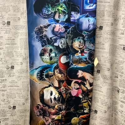 Plush Halloween Horror Movies film towel 