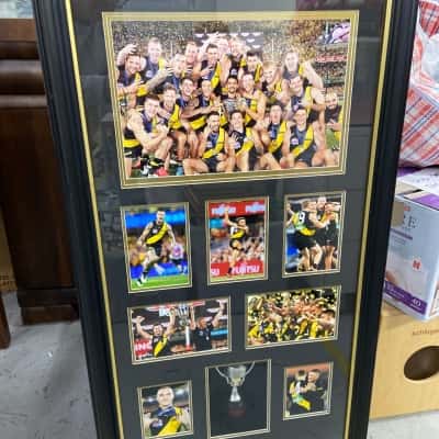 Richmond Football Club framed memorabilia 