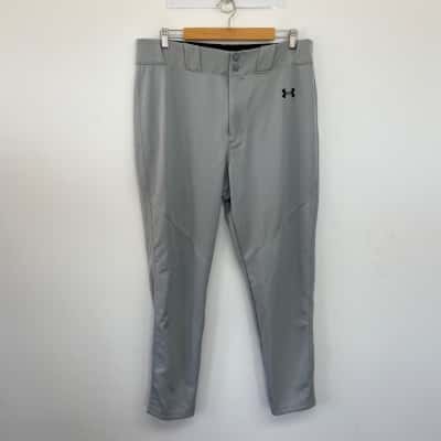 Under Armour Baseball Grey Chino Pants Size XL 