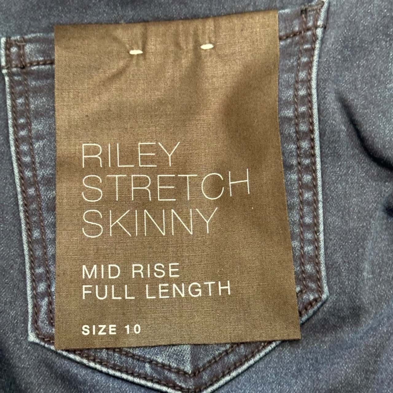 DECJUBA Riley Stretch Skinny Jeans Size 10 Blue (s)