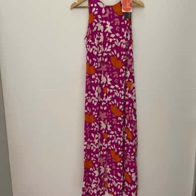 Mister Zimi Womens Size 8 Floral Dress Multicoloured 