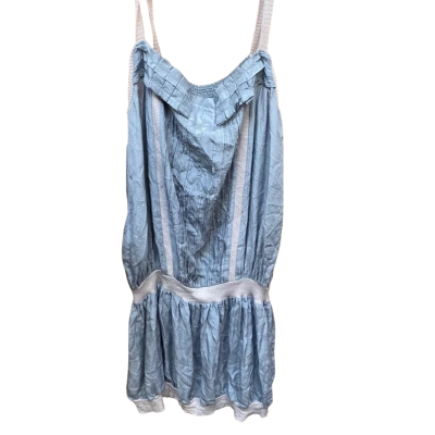  Womens  Size 10 Blue / Silver 