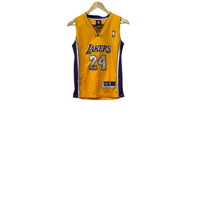  NBA Kids Jersey Lakers 24  Size 44 / S Sport Top Purple / Yellow 