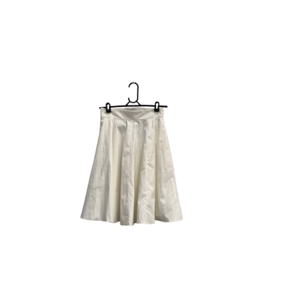 Karen Millen Womens  Size 10 Pleated Skirt White 