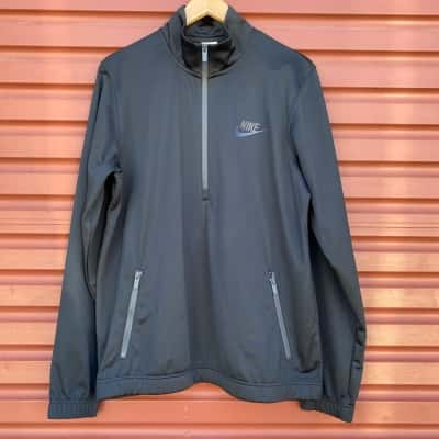 Nike Mens Size L Black/Grey Lightweight Jacket  
