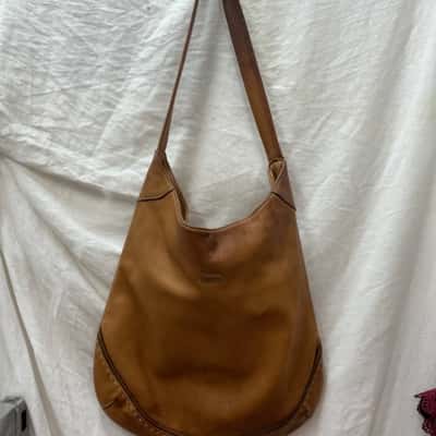 Womens Oroton Handbag Brown 