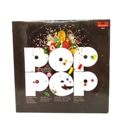 12" Vinyl Record Various Artists  – Pop With Pep - Rock/Pop 1968