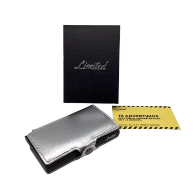 Limited Womens Wallet Silver with Credit Card Release                  (SWHP)