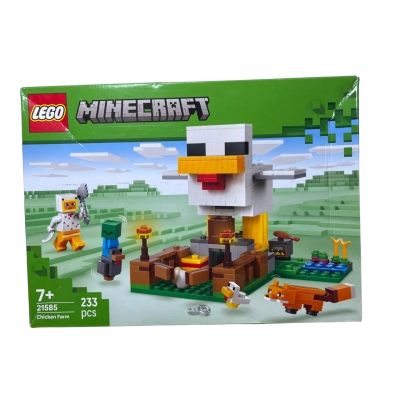 LEGO Minecraft chicken farm