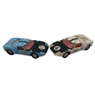 Scalextric c77 ford gt cars