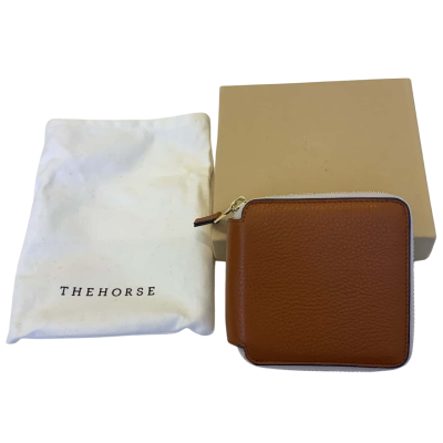 In Box Horse Manly Leather Wallet Tan