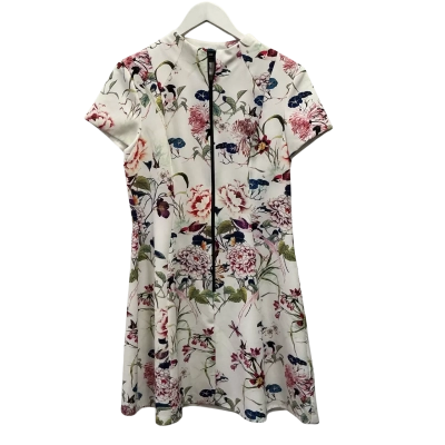 Cue Womens Size 14 Mini Dress Multicoloured / White NWT