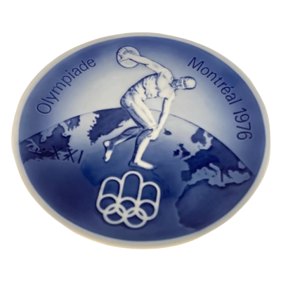Royal Copenhagen Porcelain -Olympic 1976 plate