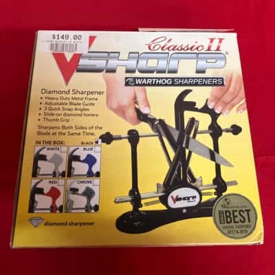 V-Sharp Classic 11 Black Knife Sharpener 