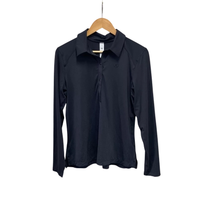 Lululemon Womens  Size 10 Long Sleeve Top Black  