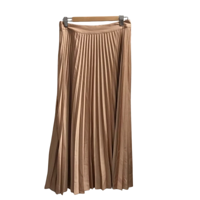 NWT Forever New Women Ester Satin Pleated Skirt  Size 10 