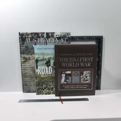 Australian War Book Trio PreOwned 