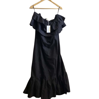 Seed Womens  Size 10 Strapless Dress Black  