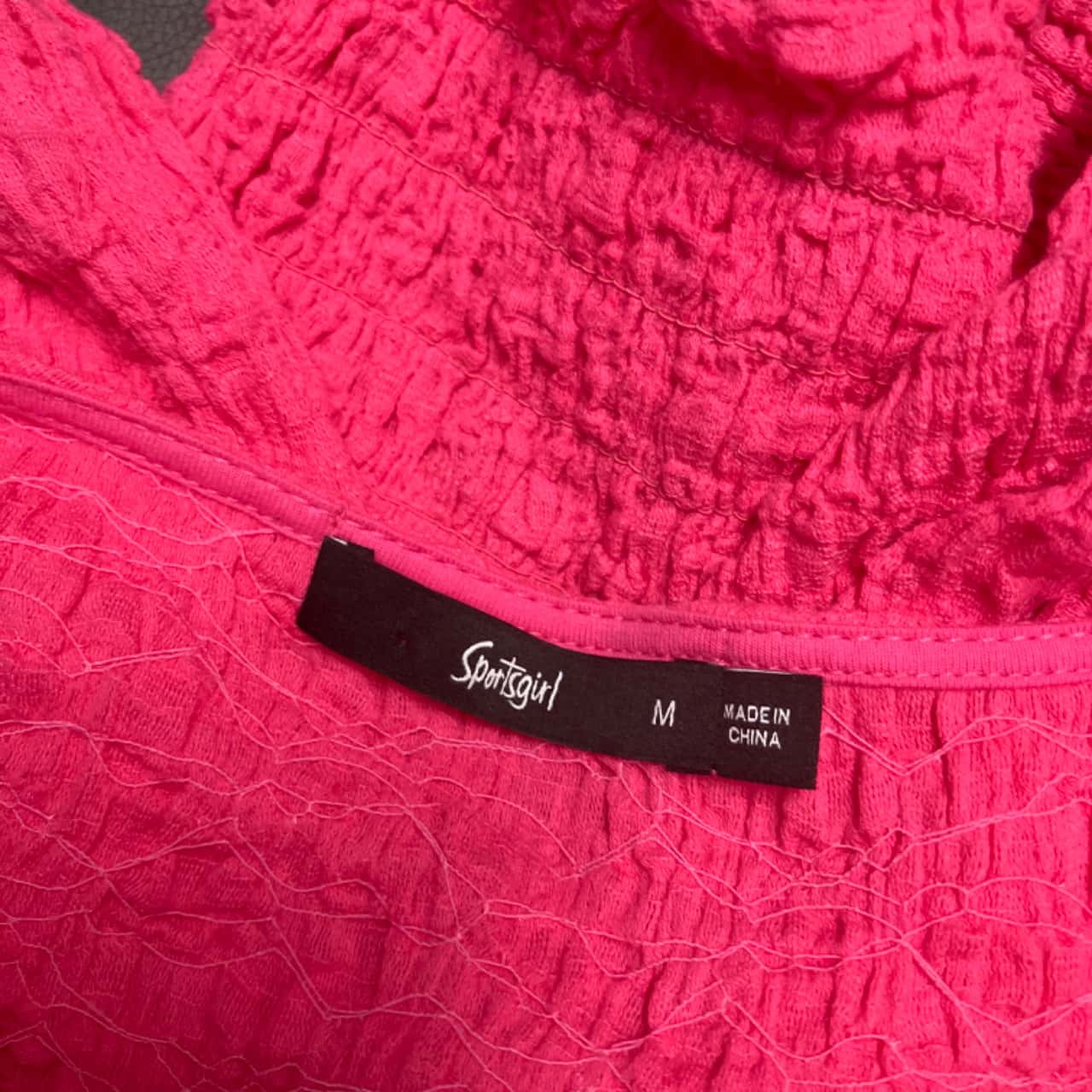 Sportsgirl Womens Short Sleeve Top Size M Pink(s)