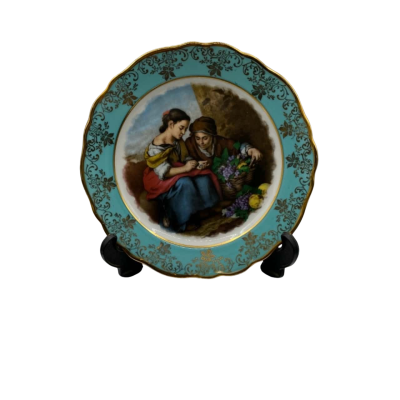 Limoges porcelain plate 