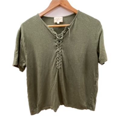 Sezane Womens  Top Size S Green 