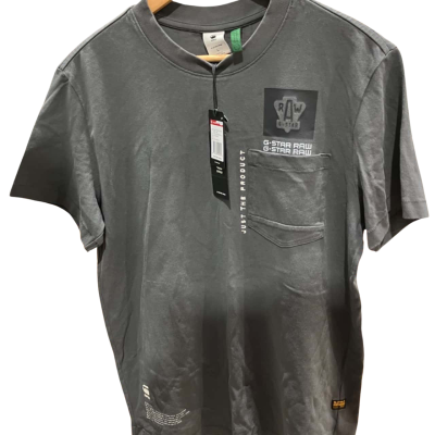 G.Star Raw Mens  Size L Printed Shirt Grey / Pattern 