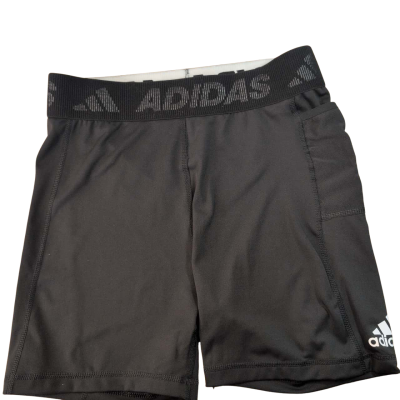   Adidas Training Womens 3” Tight Midrise Shorts Black Size L 