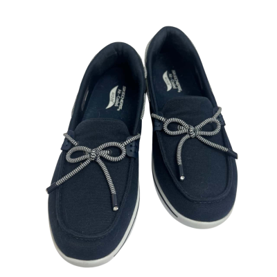 Skechers Womens  Size 38 Arch Fit Uplift Laguna Navy Blue 