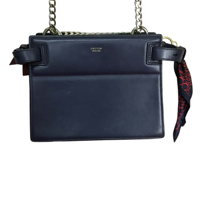 Oroton 'Forte Galaxy' Navy Medium Tote Handbag