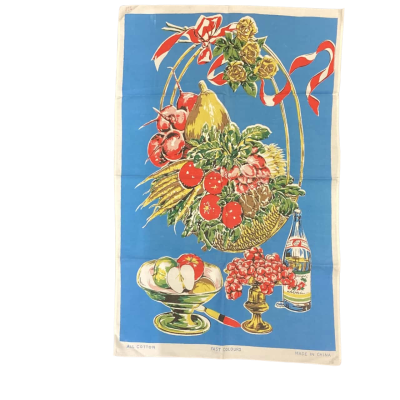 Vintage Fruit  Tea Towel