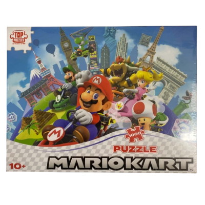 Mario Kart 1000 Piece Jigsaw Puzzle - New Sealed